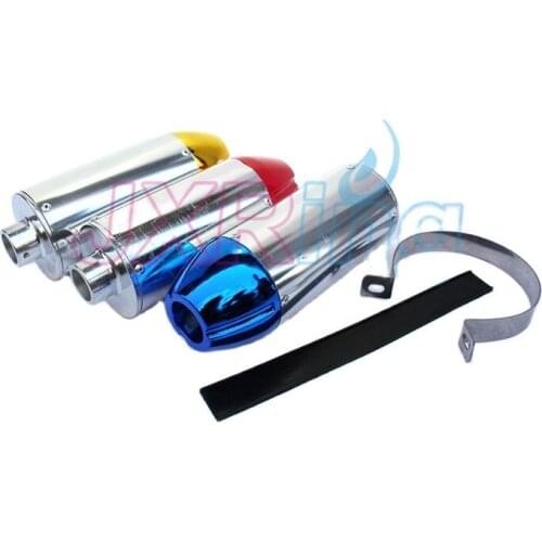 50-110cc Dirt Bike exhaust motorcross Muffler Apollo for CRF50 70 Exhaust Pipe aluminum tube exhaust tube ID 28mm