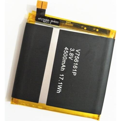 Original 4500mAh Replacement Battery Li-ion Polymer Smart Phone Batteries for Blackview BV6000 BV6000S Cell Phone V756161P