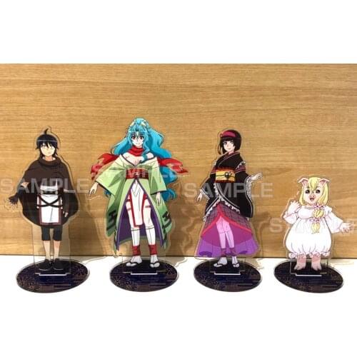 Anime Tsukimichi: Moonlit Fantasy Tomoe Emma Beren Acrylic Figure Stand Model Desktop Decor Tsuki ga Michibiku Isekai Dochu