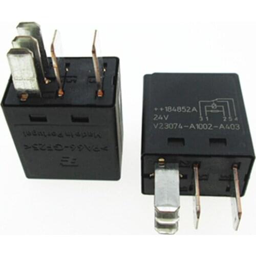 Car auto 24V relay V23074-A1002-A403 V23074A1002A403 V23074 A1002 A403 24VDC 5PIN