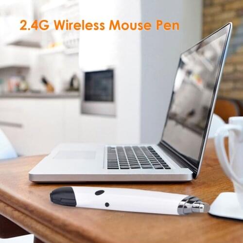 Wireless Optical Pen Mouse Air Mice Presentation Remote Stylus Pen 2.4GHz USBfor Household Computer Accessories