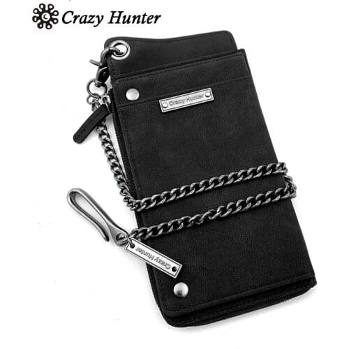 Crazy Hunter Leather Wallets