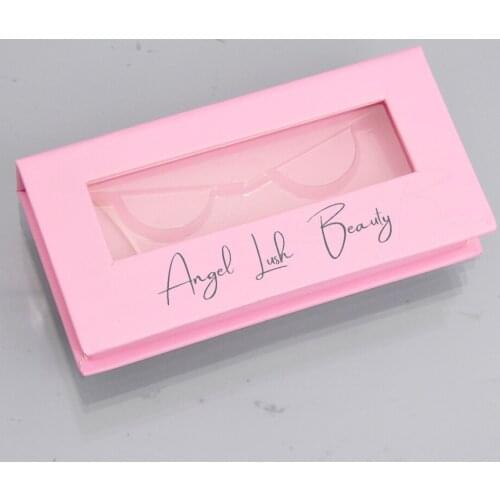 Eyelash Packaging Box Lash Boxes Custom Logo Private Label Faux Cils 25mm Mink Lashes Package Storage Cases Vendors For Business