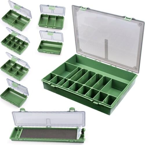 8 Compartments Fishing Tackles Box Tackle Storage Box for Fishing Accessories Carp Fishing Pesca