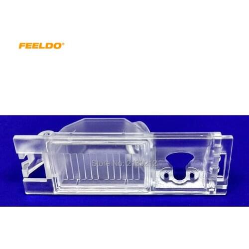FEELDO Car Rear View Camera Bracket License Plate Lights Housing Mount For Hyundai IX35 #MX3148-4618