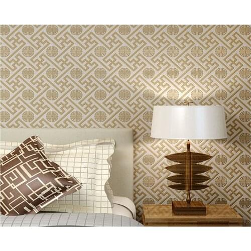 Beibehang Fashion decorative painting three-dimensional bedroom living room interior non-woven classic papel de parede wallpaper