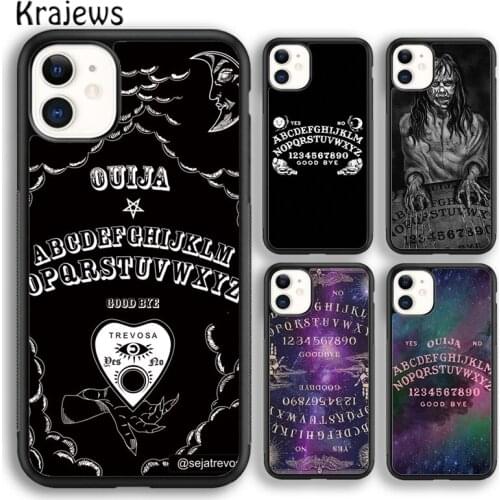 Krajews Ouija Board Soft Phone Case Cover For iPhone 5 SE 6s 7 8 plus X XR XS 11 12 pro max Samsung Galaxy S8 S9 S10