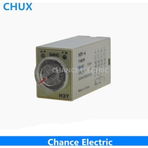 1-30S H3Y-4 Power On Time Delay Relay Solid-State Timer 14pins ,4PDT 30S AC220/DC24/12V voltage
