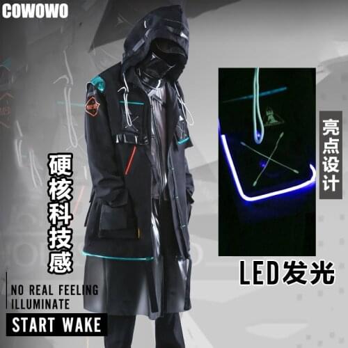 Anime! Arknights Doctor RHODES ISLAND Technology Sense Suit Handsome Uniform Cosplay Costume Halloween Outfit Men Free Shipping