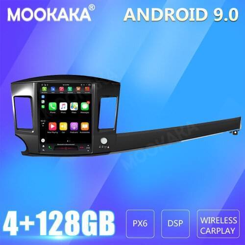 For Mitsubishi Lancer 2007-2017 Car Radio Screen GPS Navigation 128GB Android CARPLAY Multimedia Player Audio
