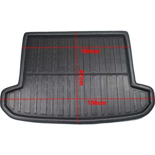 Car Tray Boot Liner Cargo Rear Trunk Cover Matt For Hyundai Tucson TL 2015 2016 2017 2018 2019 Mat Boot Liner Floor Carpet Mud