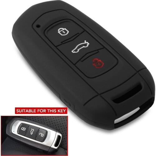 Silicone Car Key Case For Geely emgrand EC7 EC718 EC715 Global Hawk GX7 Cover Remote Fob Shell Jacket Sleeve Protector