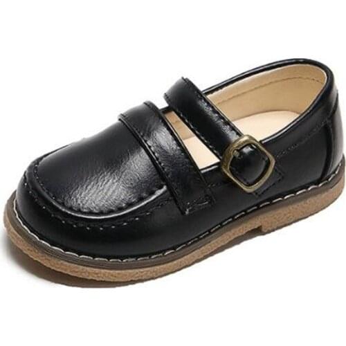 Childrens princess shoes 2020 spring girls leisure school performance shoes 1-3-6 years old Korean version of the British style