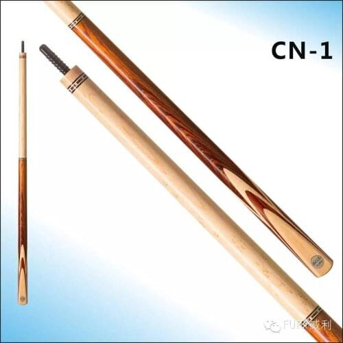 FURY CN-1 Snooker Stick Kit Billiard Cue 11mm Kamui Black Tip with Maple Extension Professional North American Ash Shaft Black 8
