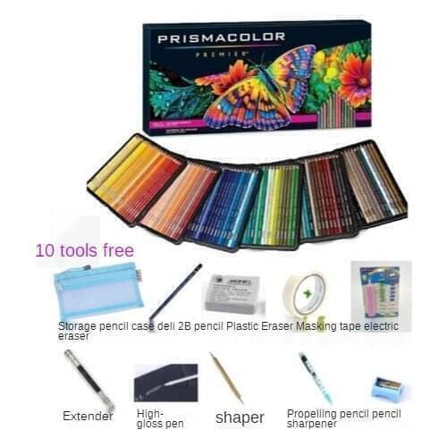Original 24 48 72 132 150 prismacolor Premier soft Colored pencil Prismacolor sanford lightfast sketch Pencil with 10 draw tools