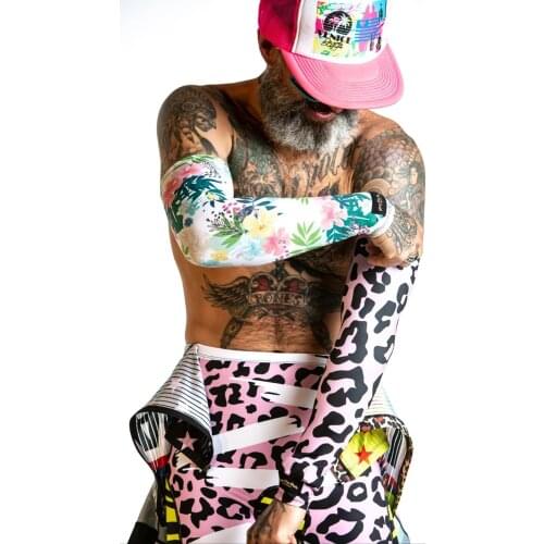 Arm Sleeve Cycling Kit Summer Unisex Two Pieces Arm Warmer Set Bike Accessories Outdoor Sports Clothes Mtb Bicycle Suit Running