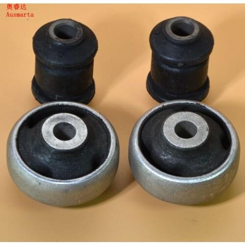 4 Pcs OEM Front Rear Lower Control Arm Bushings Set For SEAT Ibiza Leon Octavia 357407182 1J0407181 180407181