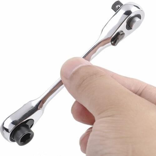 Mini 1 / 4 Inch Ratchet Spanners Socket Wrench Hand Tools Screwdriver With Ratchet Repair Tools Quick Wrench Bicycle Tools