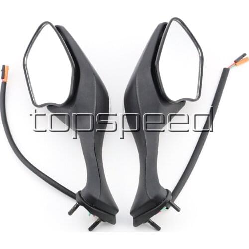 Motorcycle Rearview Mirrors For Honda CBR1000RR 2008-2012 2009 2010 2011 Black