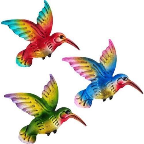 Hummingbird Wall Decor Room Decor Bird Sculpture For Bedroom Metal Handmade Interior And Outdoor Wall Decoration