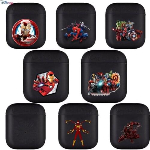 2021 Disney new Marvel authentic Soft Silicone Cases For Apple Airpods 1/2 Protective Bluetooth Wireless Earphone Cover For Appl