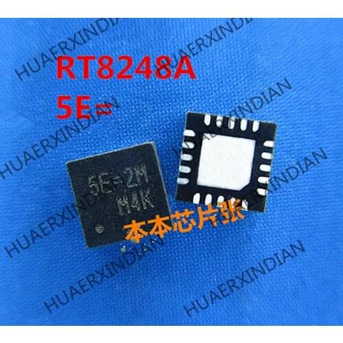 New RT8248AGQW RT8248A 5E=1U 2A 1H 1J 1L 5E= QFN20 high quality