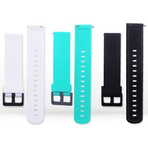 NEW 20mm Sport Smart Bracelet Wrist Strap Silicone Replacement Watch Strap Wristband for Huami Amazfit BIP Lite Global Version