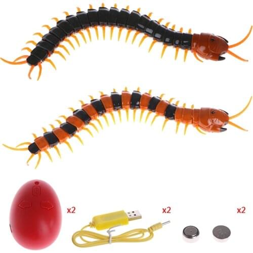 Remote Control Animal Centipede Creepy-crawly Prank Funny Toys Gift For Kids L4MC