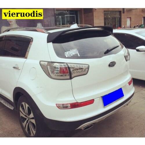 For Kia Sportage spoiler 2011-2017 High quality ABS material Automotive Rear wing Primer color rear spoiler for Kia Sportage R