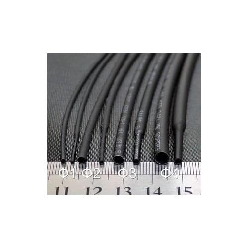 10M PET Heat Shrink Tubing Insulation Sleeves 14MM-30MM Black Environmental Heat Shrink Sleeve Plastic Shrink Shrink Tube