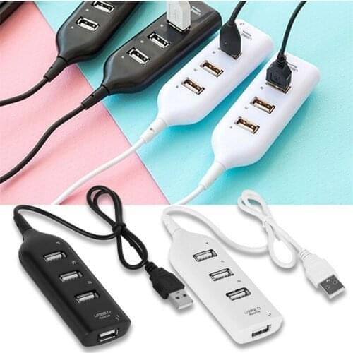 USB 3.0 Hub 5Gbps High Speed Multi USB Splitter 3 Hab Use Power Adapter 4 Port Multiple Expander Hub With Switch For PC Laptop