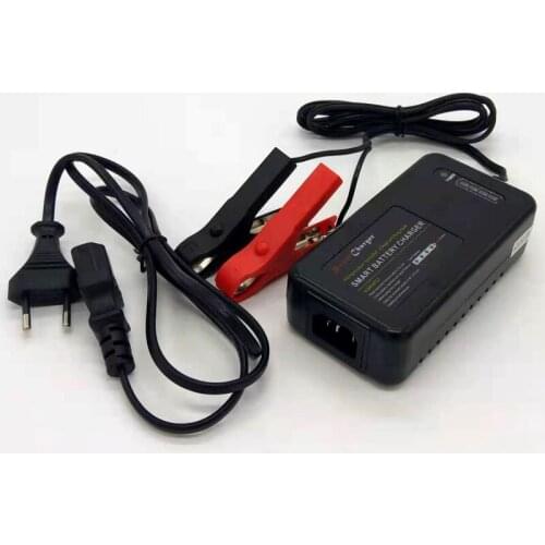 12V lithium battery charger lifepo4 battery charger for car and motorcycle