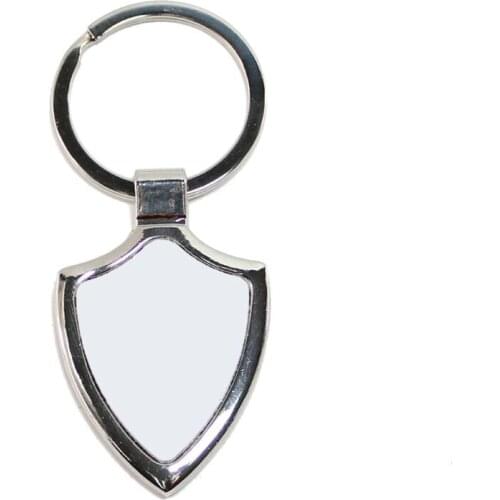 Sublimation Blanks Keychains Metal Round Key Rings for Heat Press Jewelry Making 652B