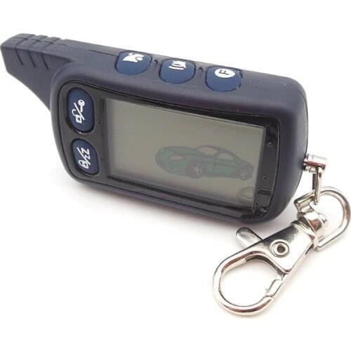 2-way TZ9030 Remote Control Key Fob sheriff for Russian Version Tz9030 two way car alarm system Tomahawk Tz-9030