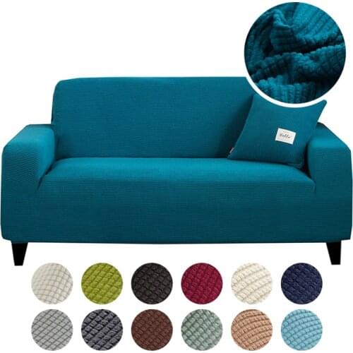 Sofa Cover for Living Room Couch Cover Stretch Slipcovers Sectional Elastic Stretch L shape Armchair Cover Deep Sofa 4size