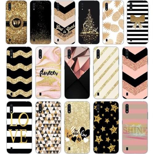 37 gold pink black Glitter Wave Soft Silicone Tpu Cover phone Case for Samsung Galaxy A01 A10 2019 A20 A20E A20S M11 M21 case