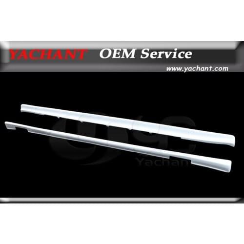 Car-Styling Black or White FRP Fiber Glass Side Skirts Fit For 99-02 Skyline R34 GTR NI Style Side Skirts Exteinsion Attachment