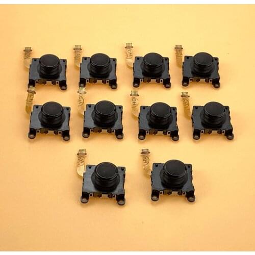 Black White New Original Analog Joystick for PSV PS VITA 1000 Left Right 3D Analog thumb Stick Grips 10PCS/Lot Dropshipping