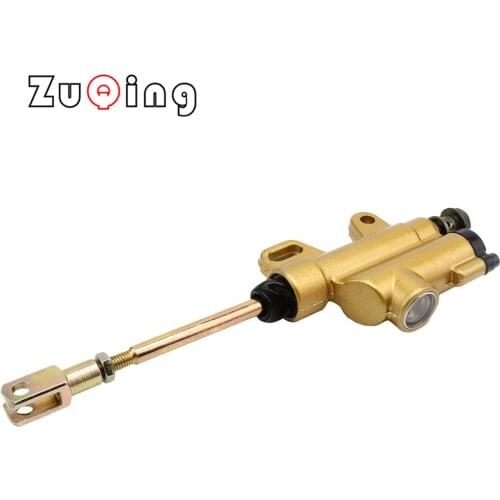 Dirt Bike Rear Brake Pump System High Performance Alloy Rear brake Hydraulic Pump Gold For Mini Small off-road CRF50 TTR KLX