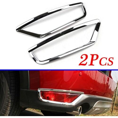 Chrome Rear Fog Lamp Foglight Cover Trim Fit For Mazda CX5 CX-5 KF 2017 2018 2019 2020 Accessories Decoration