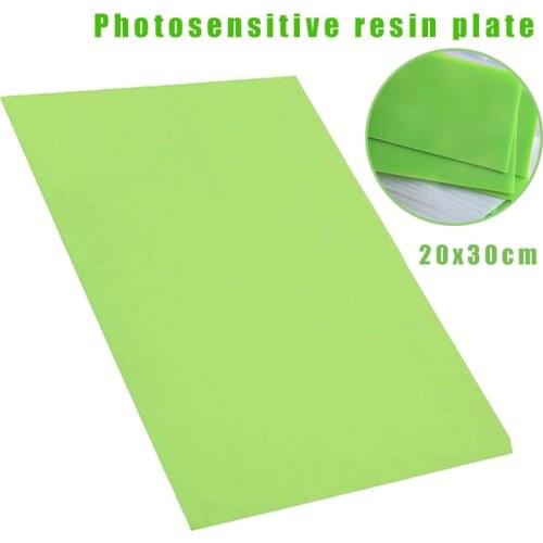 20x30cm Resin Stamp Making DIY Photopolymer Plate Craft Letterpress Polymer NIN668
