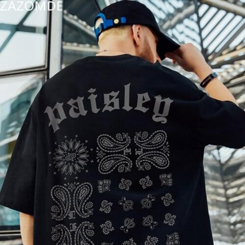 ZAZOMDE Men T Shirt Hip Hop 2021 Dark Streetwear Tshirt Print Harajuku Summer Short Sleeve T-Shirt Cotton Tops Tees Oversize