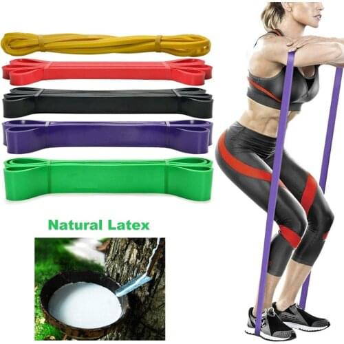 Resistance Band Set Pull Up Assist Bands Latex- Stretch Yoga Resistance Band-Mobility Band Powerlifting Bands Loop Expander Gym
