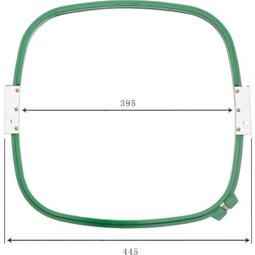 395MM × 395MM Embroidery Square Set Frame Embroidery Hoops Plastic Cross Stitch Hoop Sewing Machine Parts Accessories