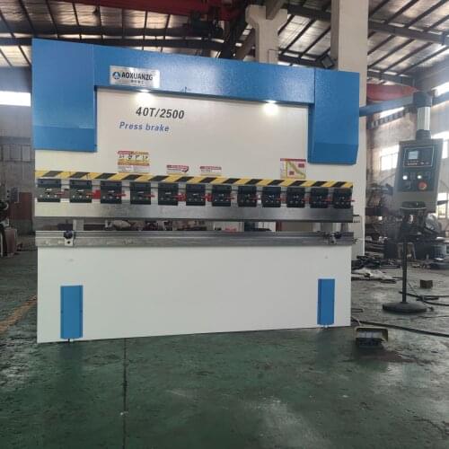 40T/2500 E21 NC Press Brake Bending And Steel Folding Machine For Sale