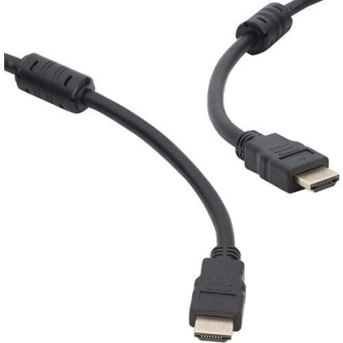 POWERMASTER PLASTIC FLAT BLACK 10 METERS HDMI CABLE POŞETLİ