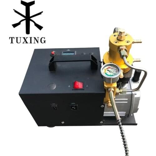 220V/110V 4500psi 300bar High Pressure Air Pump Electric PCP Compressor for Pneumatic Rifle Air Tank