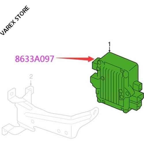 Turn to computer board for Mitsubishi Outalander OEM: 8633A097