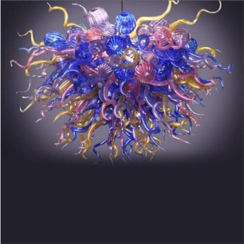 Zhongshan Manufacturer Handmade Blown Glass Pendant Lights Energy Saving for Kitchen Decor
