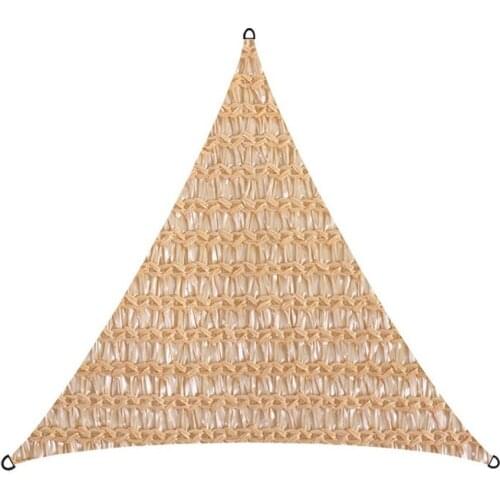 Shade Cloth Cover 90% Triangle Shade Net Encryption Mesh Anti-UV Anti-Aging Shade Sails Shade Net 3.5M